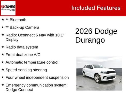 Used 2026 Dodge Durango GT AWD/4WD image 3