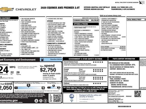 Used 2020 Chevrolet Equinox Premier image 4