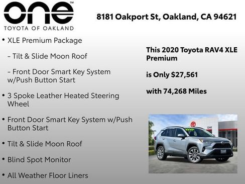 Used 2020 Toyota RAV4 XLE Premium FWD image 17