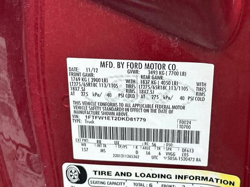 Used 2013 Ford F150 XLT w/ Luxury Equipment Group AWD/4WD image 26