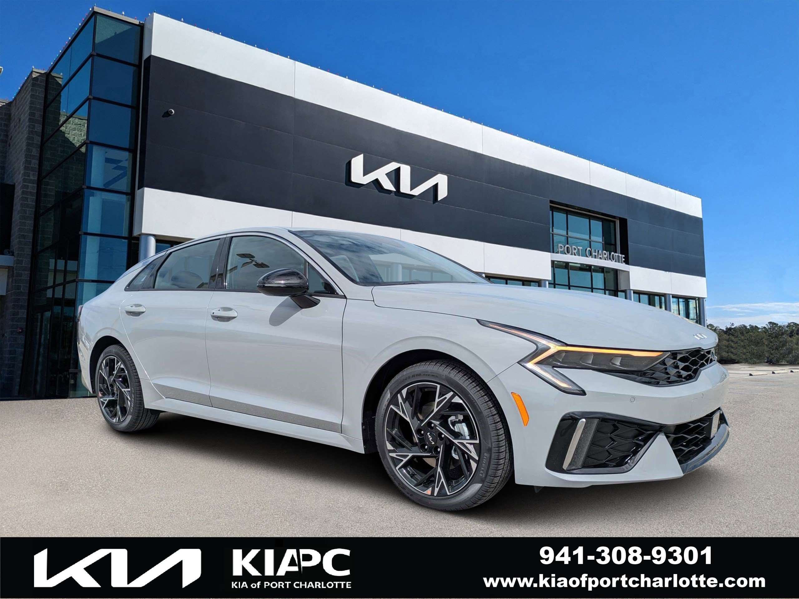 New 2026 Kia K5 GT-Line w/ GT-Line Red Interior Package FWD image 1