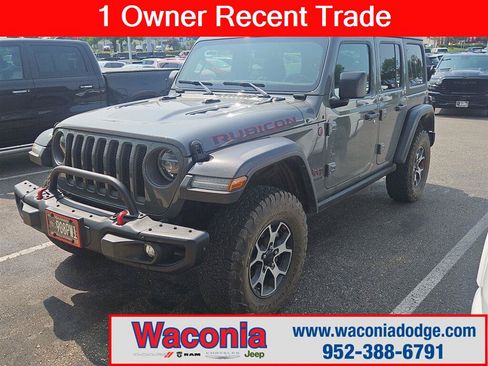 Used 2021 Jeep Wrangler Unlimited Rubicon AWD/4WD image 1