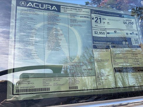 New 2026 Acura MDX SH-AWD w/ Technology Package image 14