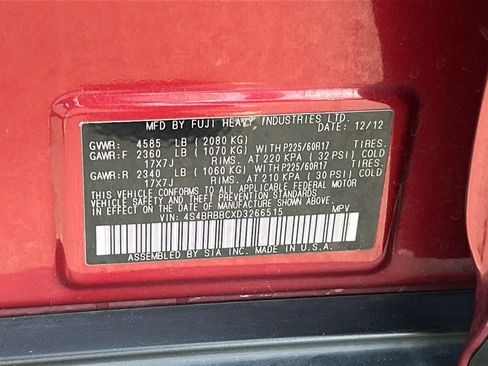 Used 2013 Subaru Outback 2.5i Premium AWD/4WD image 30