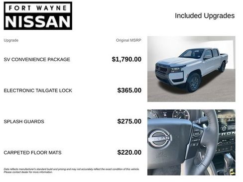 New 2026 Nissan Frontier SV w/ SV Convenience Package image 4