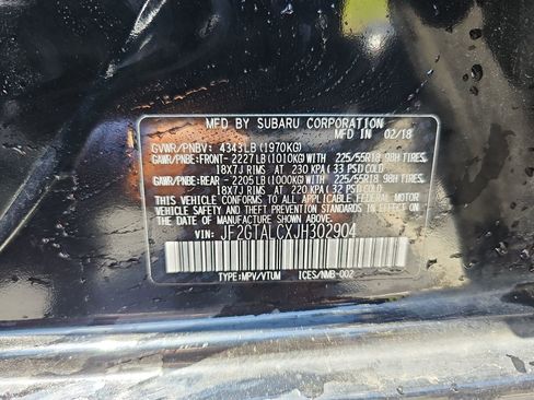 Used 2018 Subaru Crosstrek 2.0i Limited image 16