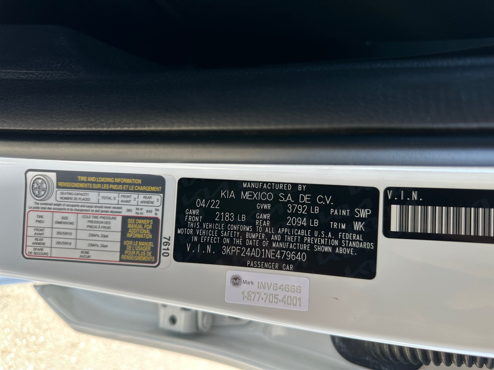 Used 2022 Kia Forte LXS FWD image 29