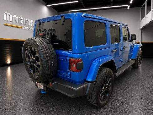 Certified 2023 Jeep Wrangler Unlimited Sahara w/ Cold Weather Group AWD/4WD image 14