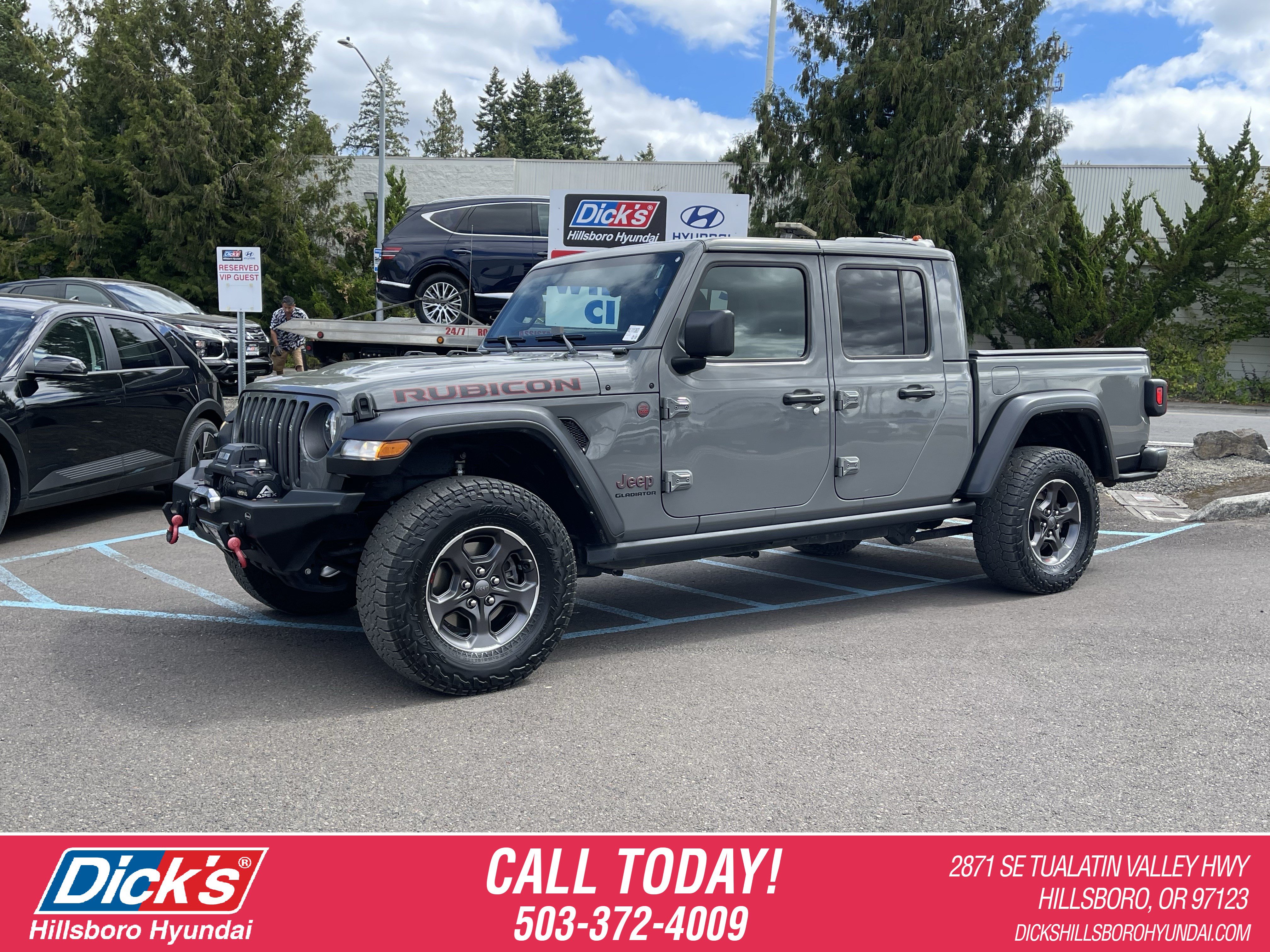 Used 2022 Jeep Gladiator Rubicon w/ Trailer Tow Package AWD/4WD 360° Tour