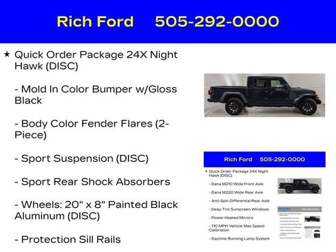 Used 2025 Jeep Gladiator Sport AWD/4WD image 24