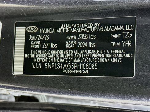 Used 2023 Hyundai Elantra SEL w/ Convenience Package FWD image 38