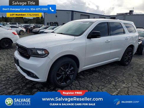 Used 2018 Dodge Durango GT w/ Blacktop Package image 1