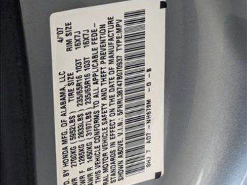 Used 2007 Honda Odyssey EX-L image 16