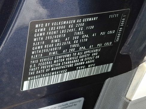 Used 2012 Volkswagen Tiguan SEL image 25