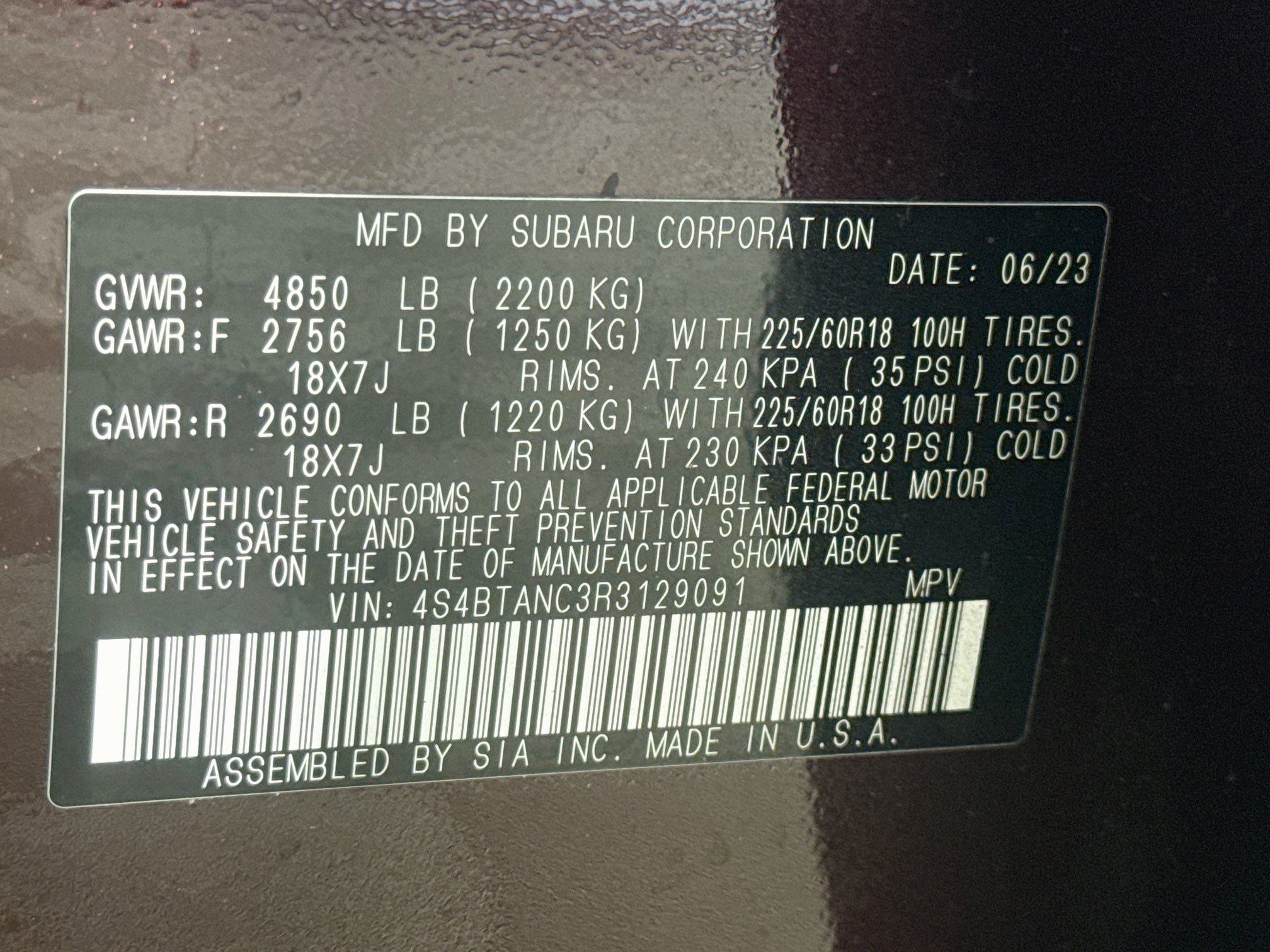 Used 2024 Subaru Outback Limited AWD/4WD image 40