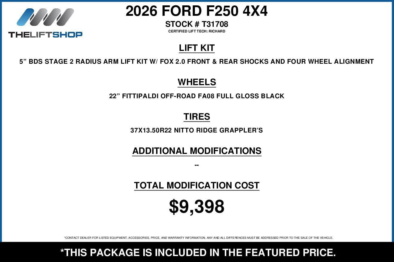 Used 2026 Ford F250 Platinum AWD/4WD image 4