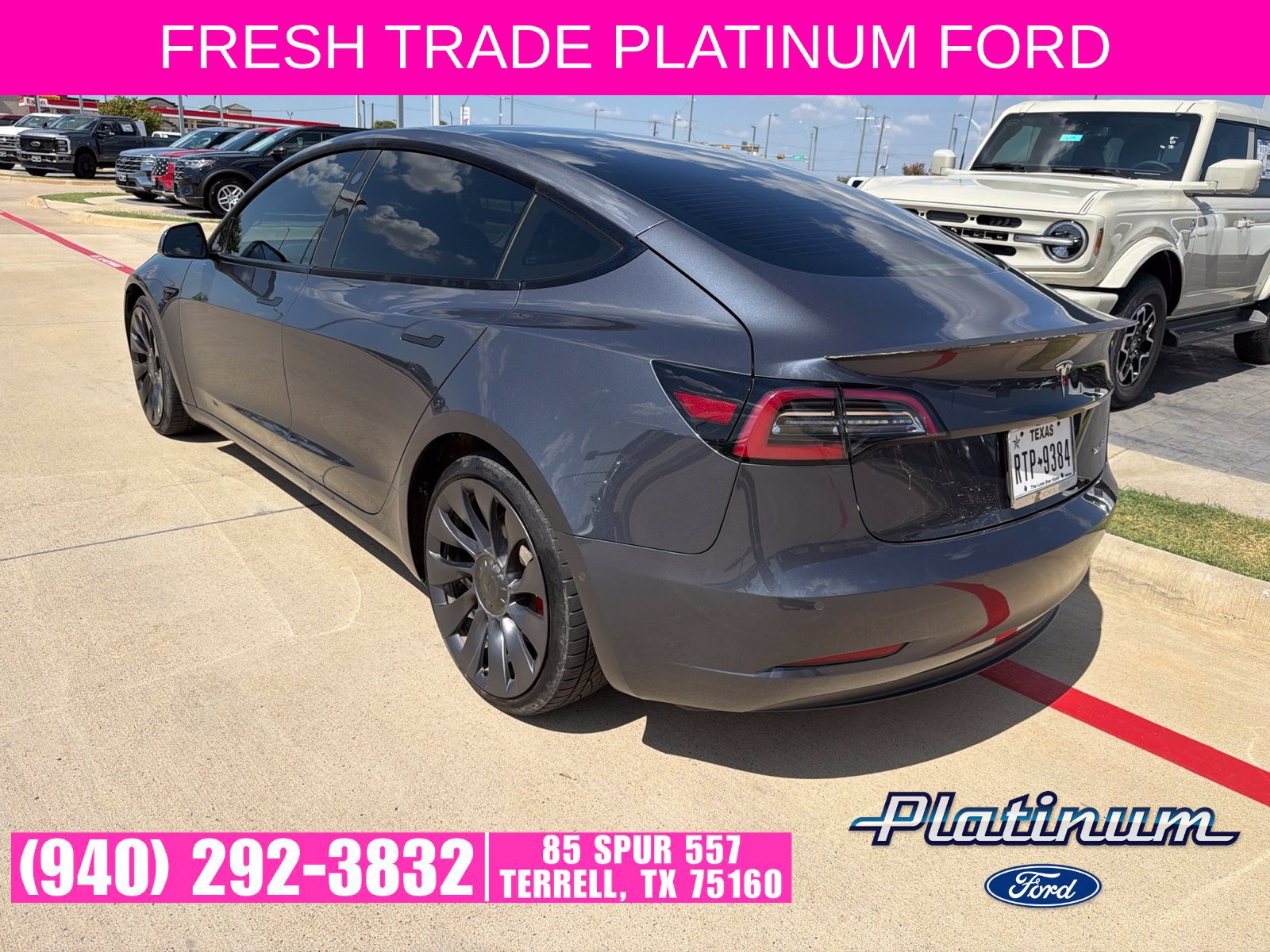 Used 2022 Tesla Model 3 Performance AWD/4WD image 12