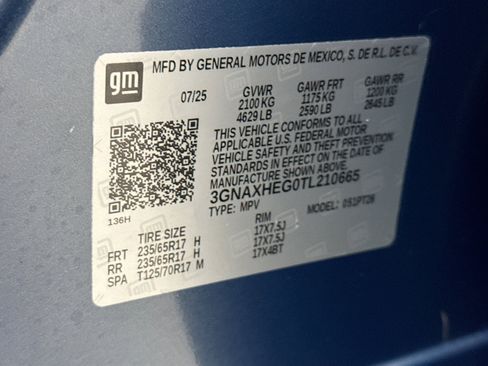 Used 2026 Chevrolet Equinox LT w/ LPO, Floor Liner Package image 25