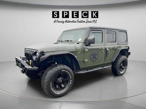 Used 2022 Jeep Wrangler Unlimited Sport image 1