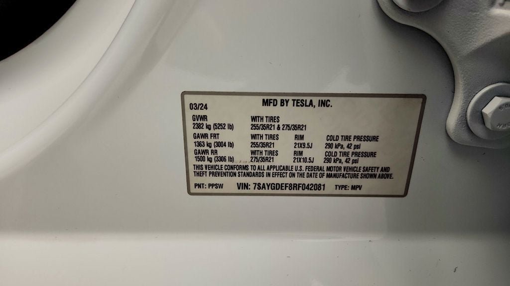 Used 2024 Tesla Model Y Performance AWD/4WD image 24