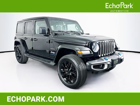 Used 2023 Jeep Wrangler Sahara w/ Cold Weather Group image 1