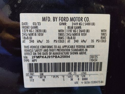 Used 2023 Ford Edge SEL AWD/4WD image 33