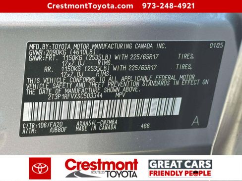 Certified 2025 Toyota RAV4 XLE image 16