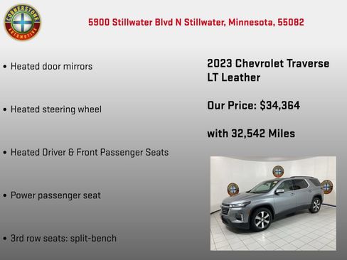 Used 2023 Chevrolet Traverse LT AWD/4WD image 15
