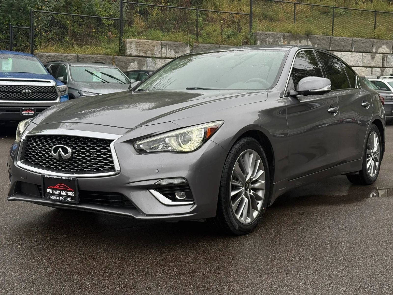 Used 2023 INFINITI Q50 Luxe w/ Cargo Package AWD/4WD image 1