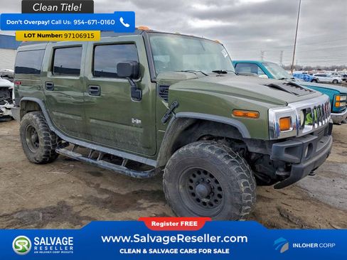Used 2004 HUMMER H2 4dr Sport w/ Preferred Equipment Group image 5