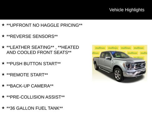 Certified 2022 Ford F150 Lariat w/ Equipment Group 502A High image 12