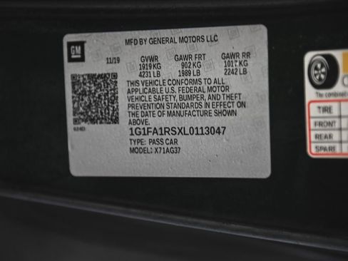 Used 2020 Chevrolet Camaro LT w/ 1LE Track Performance Package image 12