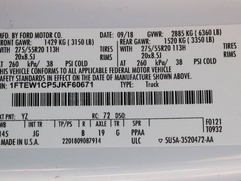 Used 2018 Ford F150 XL w/ Equipment Group 101A Mid image 49