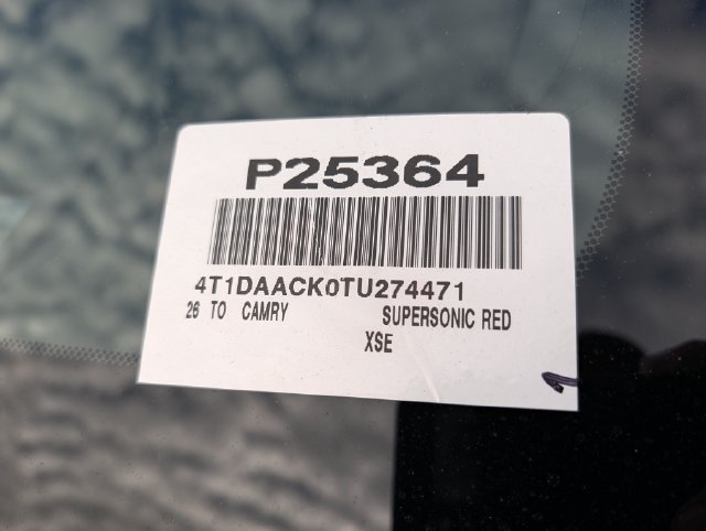 Used 2026 Toyota Camry XSE w/ Premium Package FWD image 35