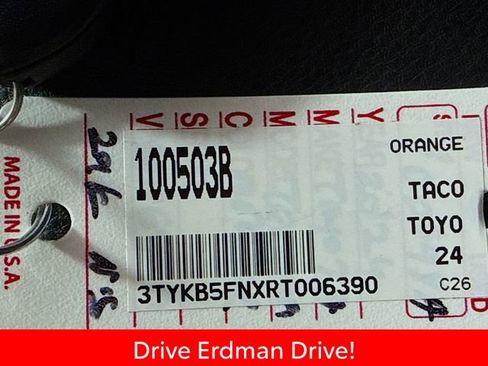 Certified 2024 Toyota Tacoma TRD Sport RWD image 30