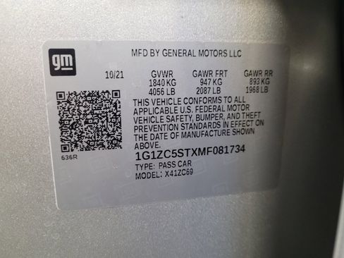 Used 2021 Chevrolet Malibu LS image 33