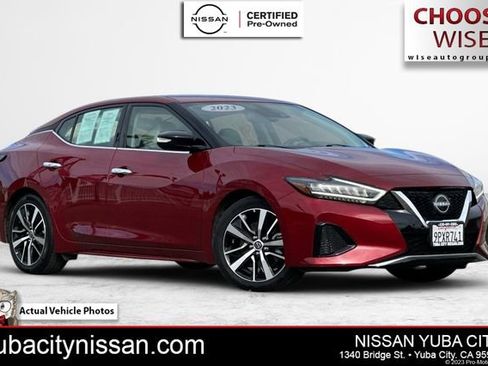 Certified 2023 Nissan Maxima SV w/ Floor Mat Group FWD image 1