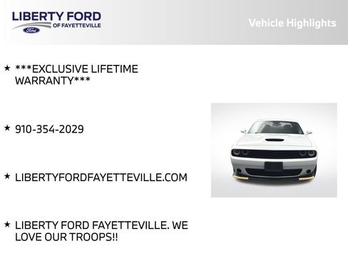 Used 2023 Dodge Challenger GT w/ Blacktop Package AWD/4WD image 5