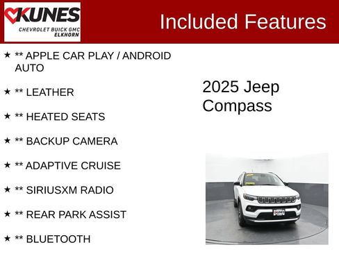 Used 2025 Jeep Compass Limited AWD/4WD image 2