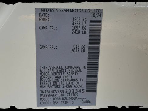 Used 2025 Nissan Altima 2.5 SV FWD image 29