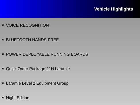 Used 2026 RAM 1500 Laramie w/ Night Edition AWD/4WD image 12