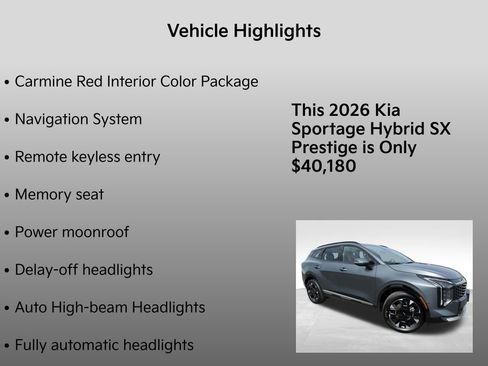 New 2026 Kia Sportage SX Prestige AWD/4WD image 37