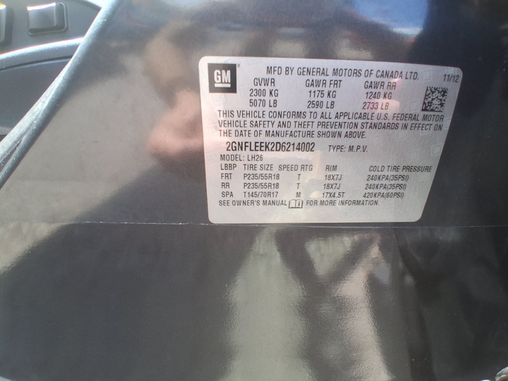 Used 2013 Chevrolet Equinox LT w/ All Star Package AWD/4WD image 14