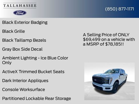 New 2026 Ford F150 Lariat w/ Equipment Group 502A High AWD/4WD image 56