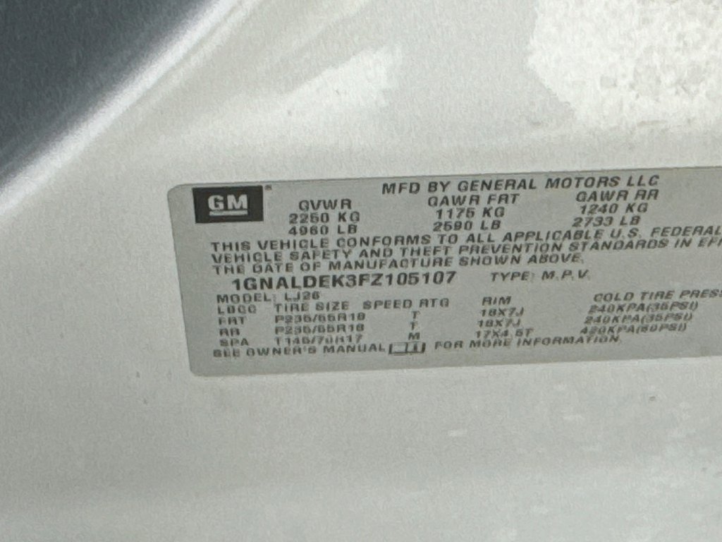 Used 2015 Chevrolet Equinox LTZ FWD image 39