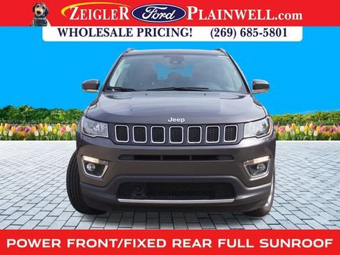 Used 2021 Jeep Compass Limited w/ Sun and Sound Group image 8