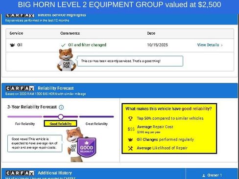 Used 2020 RAM 1500 Big Horn image 3