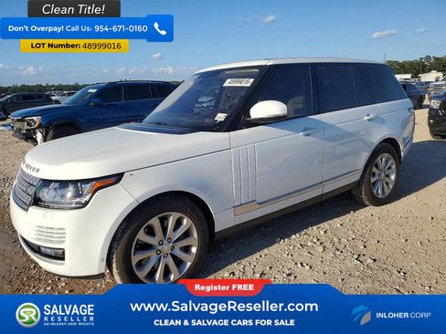 Used 2016 Land Rover Range Rover HSE AWD/4WD image 1