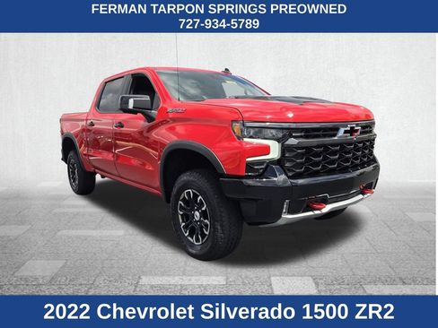 Used 2022 Chevrolet Silverado 1500 ZR2 w/ Technology Package AWD/4WD image 1