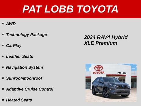 Used 2024 Toyota RAV4 XLE Premium w/ Weather Package AWD/4WD image 38